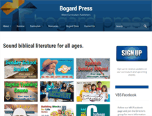 Tablet Screenshot of bogardpress.org